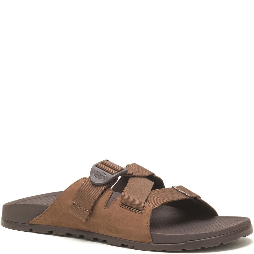 Chaco Men s Lowdown Leather Slides Otter elliottsboots