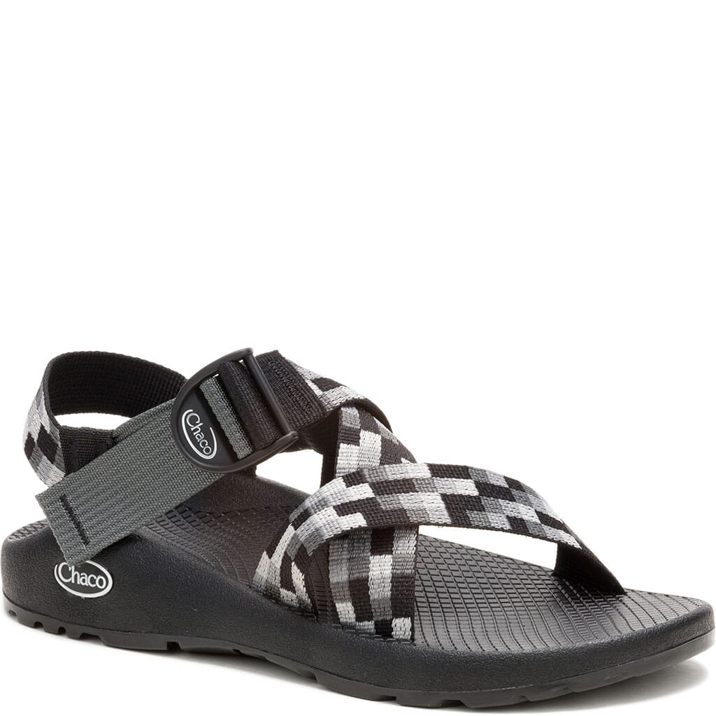 Chaco Women's Mega Z/1 Wide-Strap Classic Sandals - Pixel B/W