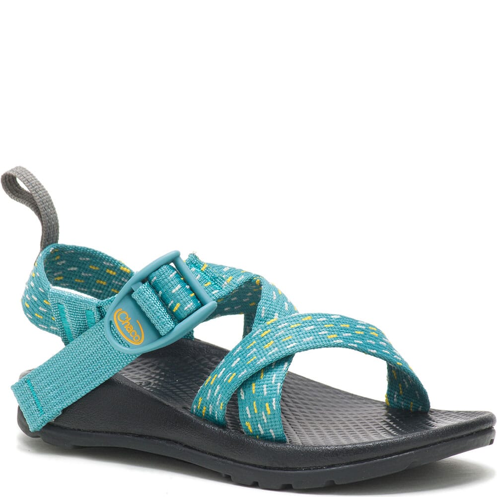 Image for Chaco Kids Z1 Ecotread Sandals - Clip Aqua from elliottsboots