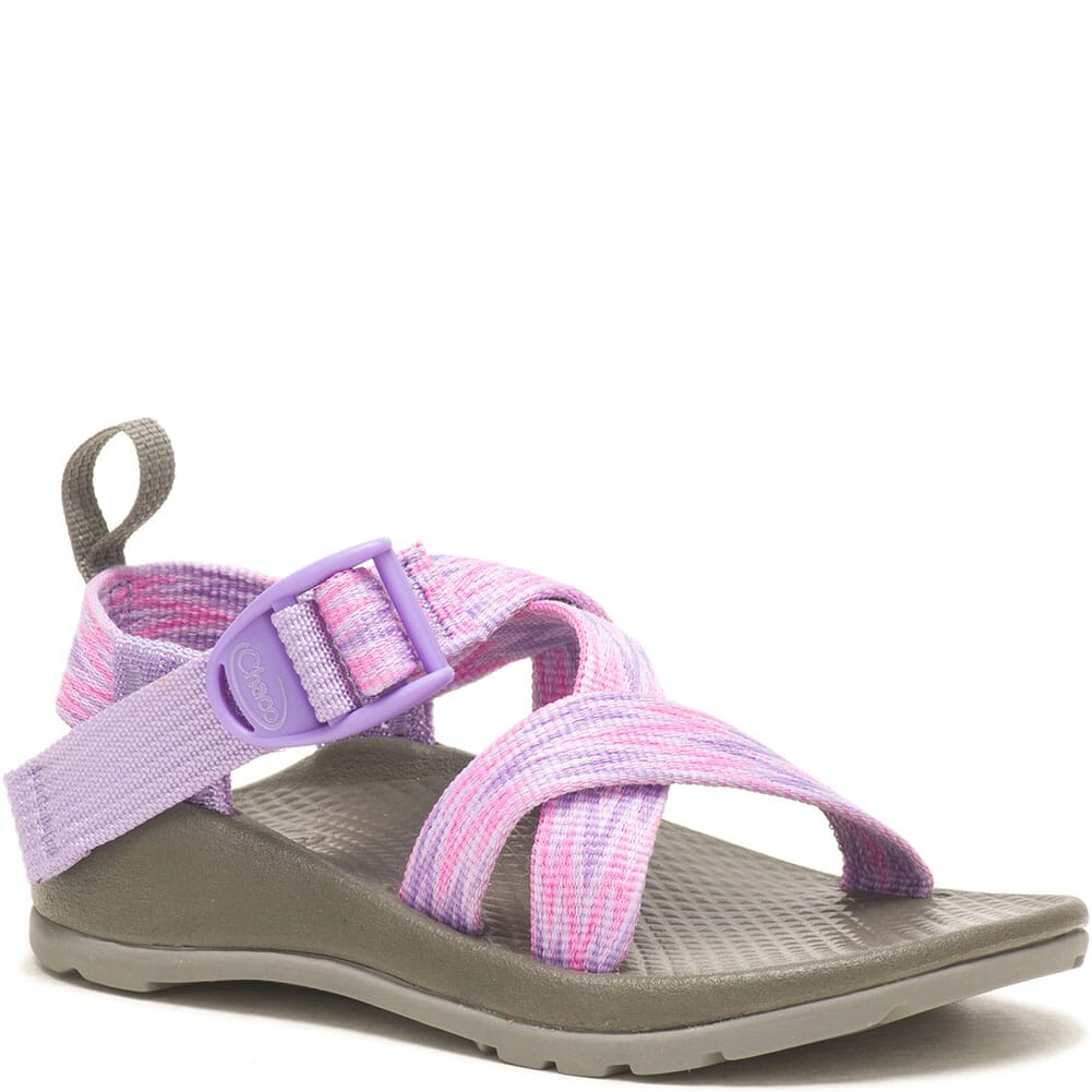 Image for Chaco Kids Z1 Ecotread Sandals - Squall Purple/Rose from elliottsboots