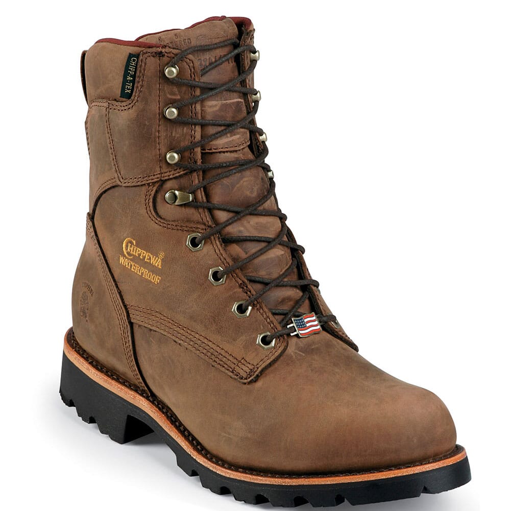 Chippewa Men's Arctic Insulated Work Boots - Bay Apache | elliottsboots
