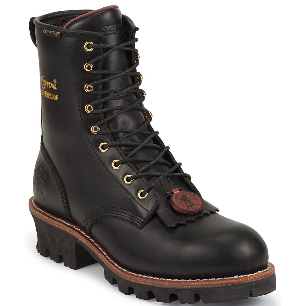 Chippewa Women's Waterproof Safety Loggers - Black | elliottsboots