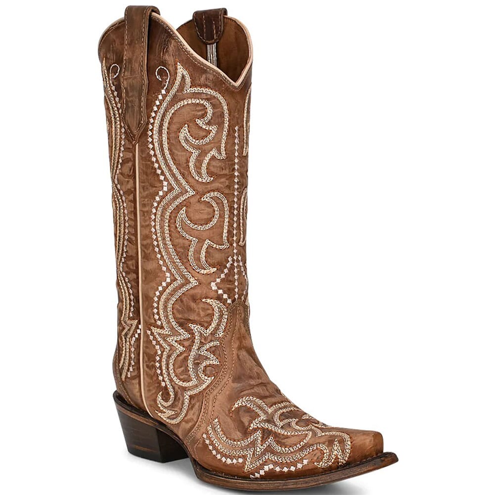 Circle G By Corral Women's Sequence Embroidery Boots - Brown ...