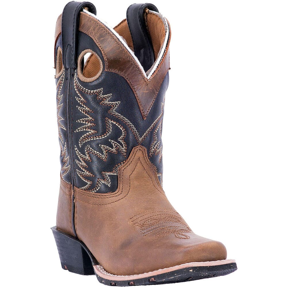 Image for Dan Post Kid's Rascal Western Boots - Brown/Black from elliottsboots