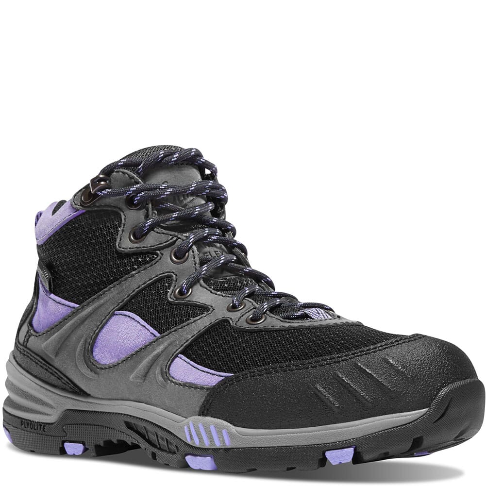 Image for Danner Women's Springfield Safety Boots - Gray/Lavender from elliottsboots