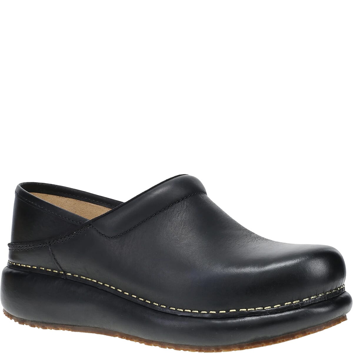 Dansko Women's Platform Pro Casual Shoes - Burnished Black