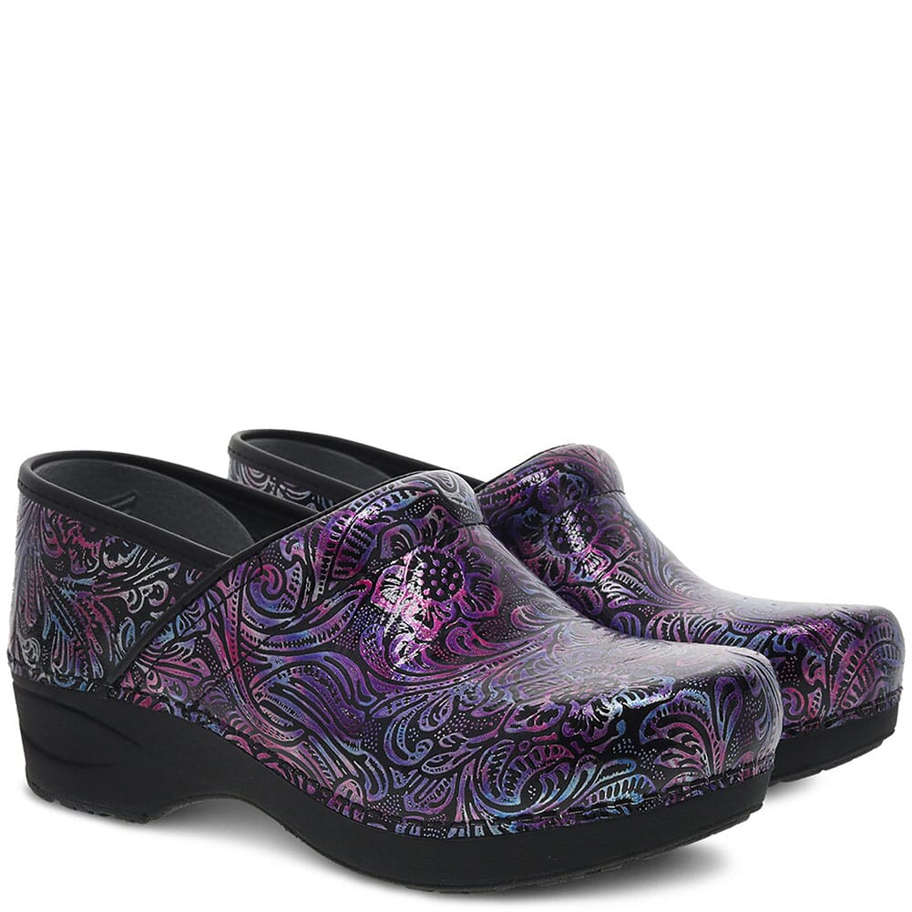 Image for Dansko Women's XP 2.0 Casual Clogs - Engraved Floral from elliottsboots