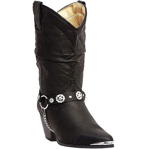 Dingo Women's Bailey Western Boots - Black | elliottsboots