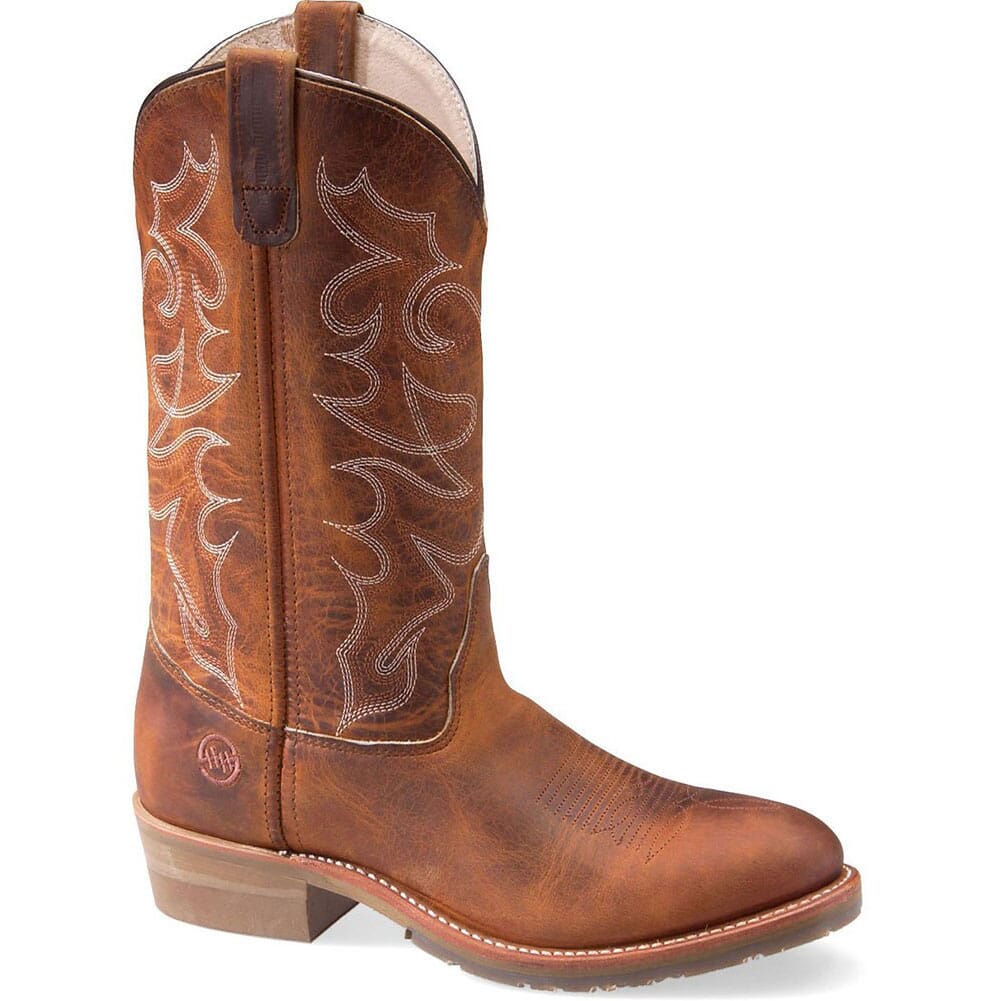 Image for Double H Men's Gel ICE Work Western Boots - Brown from elliottsboots