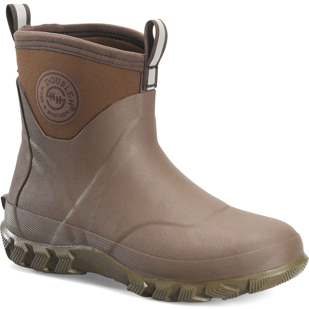 Image for Double H Men's Mud Jumper Rubber Boots - Brown from bootbay