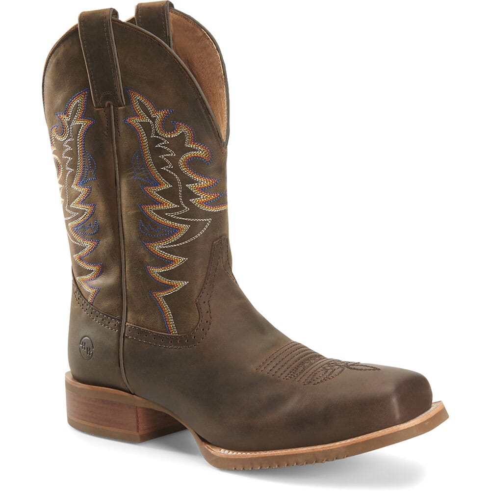 Double H Men's Orin Western Ropers - Valencia Crazy Horse | elliottsboots
