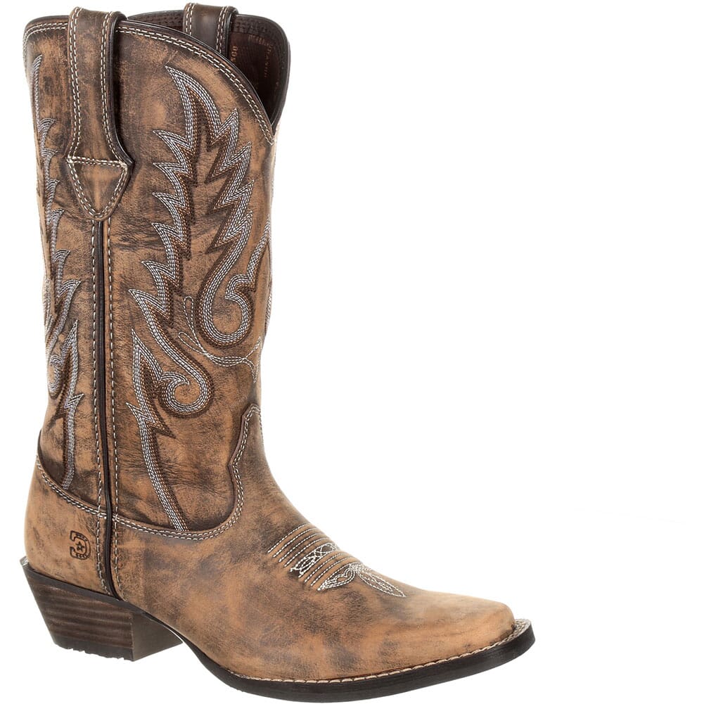 Image for Durango Women's Dream Catcher Western Boots - Distressed Brown/Tan from elliottsboots