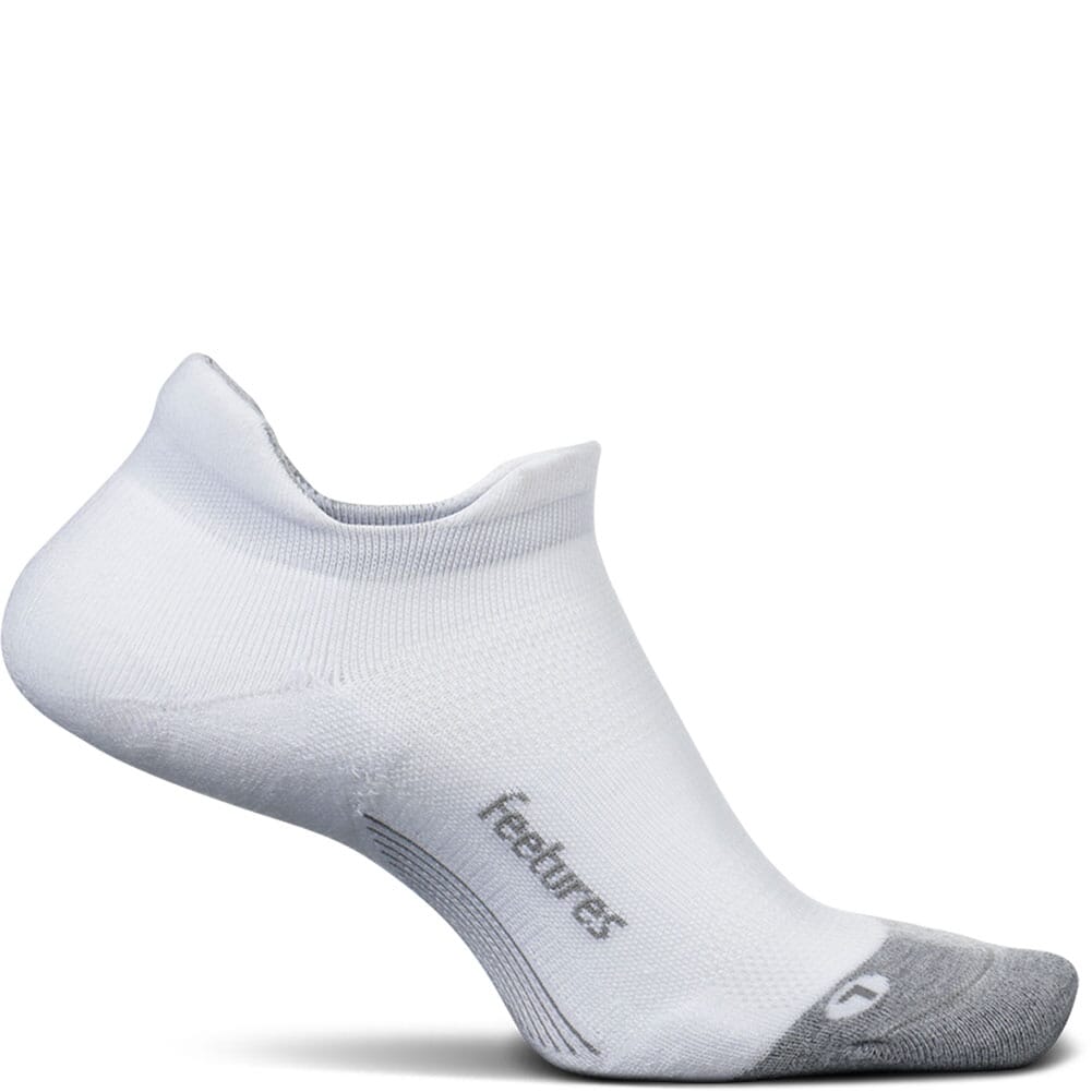 Image for Feeture Unisex Elite Max Cushion No Show Tab - White from elliottsboots