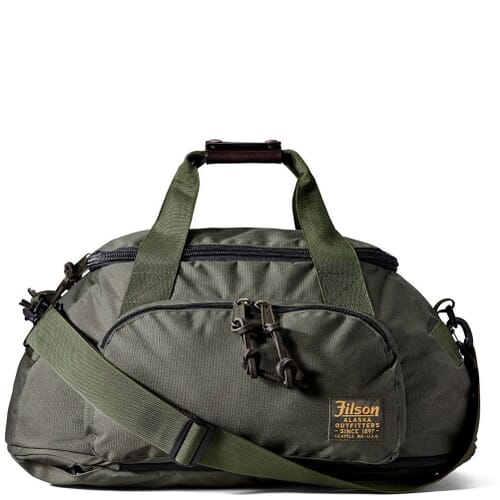 Filson Nylon Duffle Bag - Otter Green | elliottsboots
