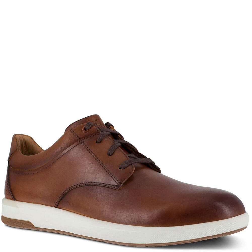 Florsheim Men's Crossover Safety Shoes - Cognac | elliottsboots