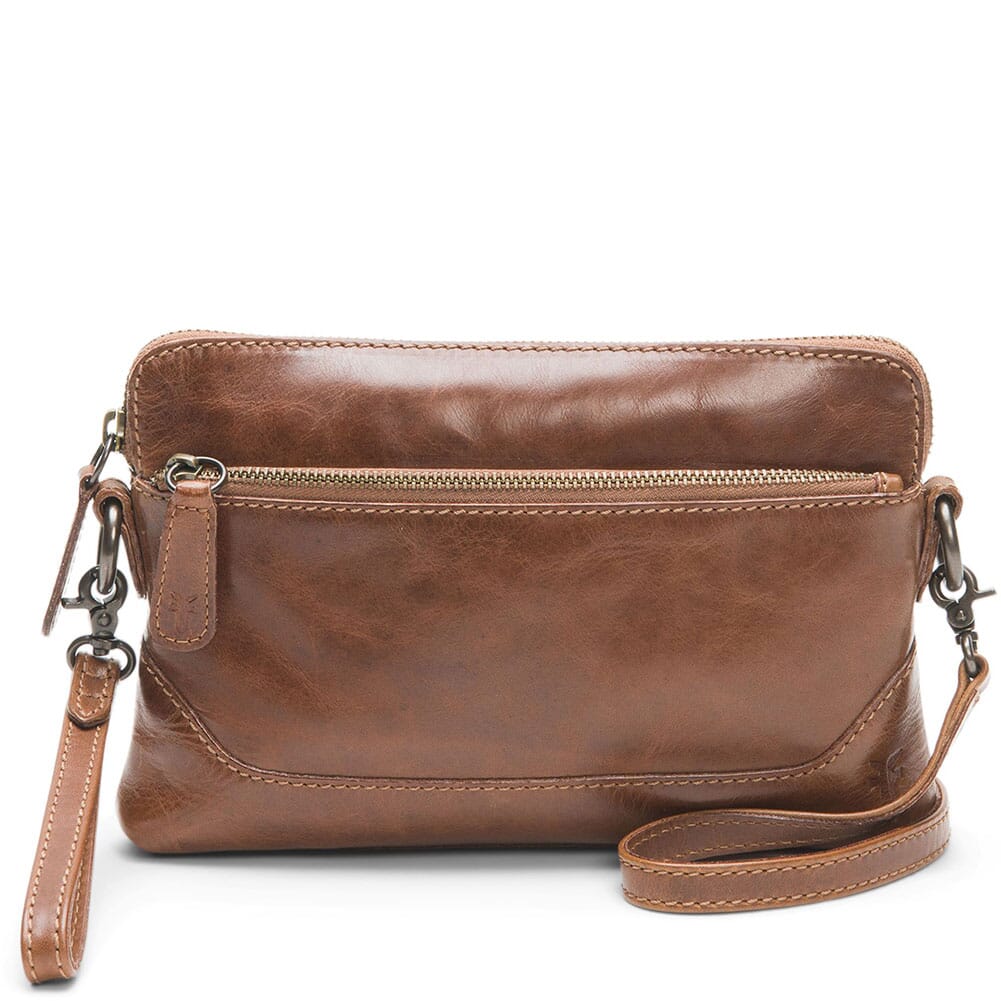 Frye Women s Melissa Crossbody Wristlet Purse Cognac elliottsboots