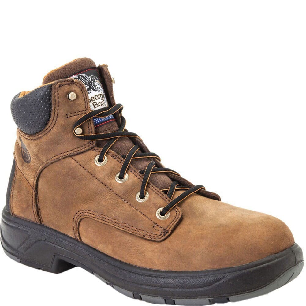 Image for Georgia Men's FLX Point Safety Boots - Brown from bootbay
