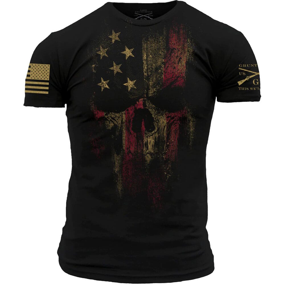Image for Grunt Style Men's American Reaper 2.0 Graphic Tee - Black from bootbay