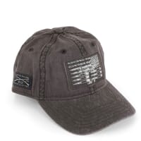 Grunt Style Men's Ammo Flag Patch Hat - Charcoal Wash