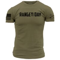 Grunt Style Men's Range Day Graphic Tee - Military Green