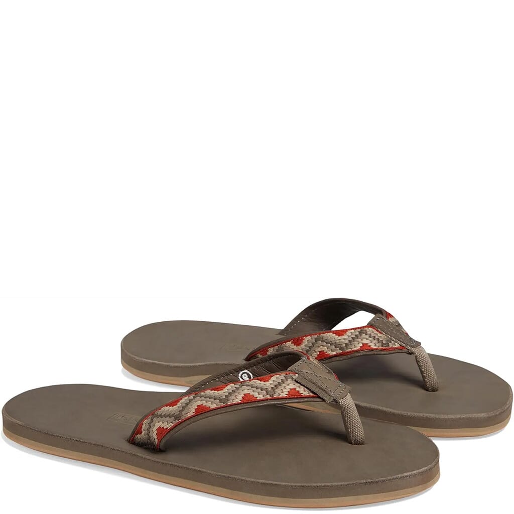 NWT Hari Mari MEN\'S FIELDS CAMINO FLIP FLOPS brown SZ 11 beach bum style sandals Men main image 4
