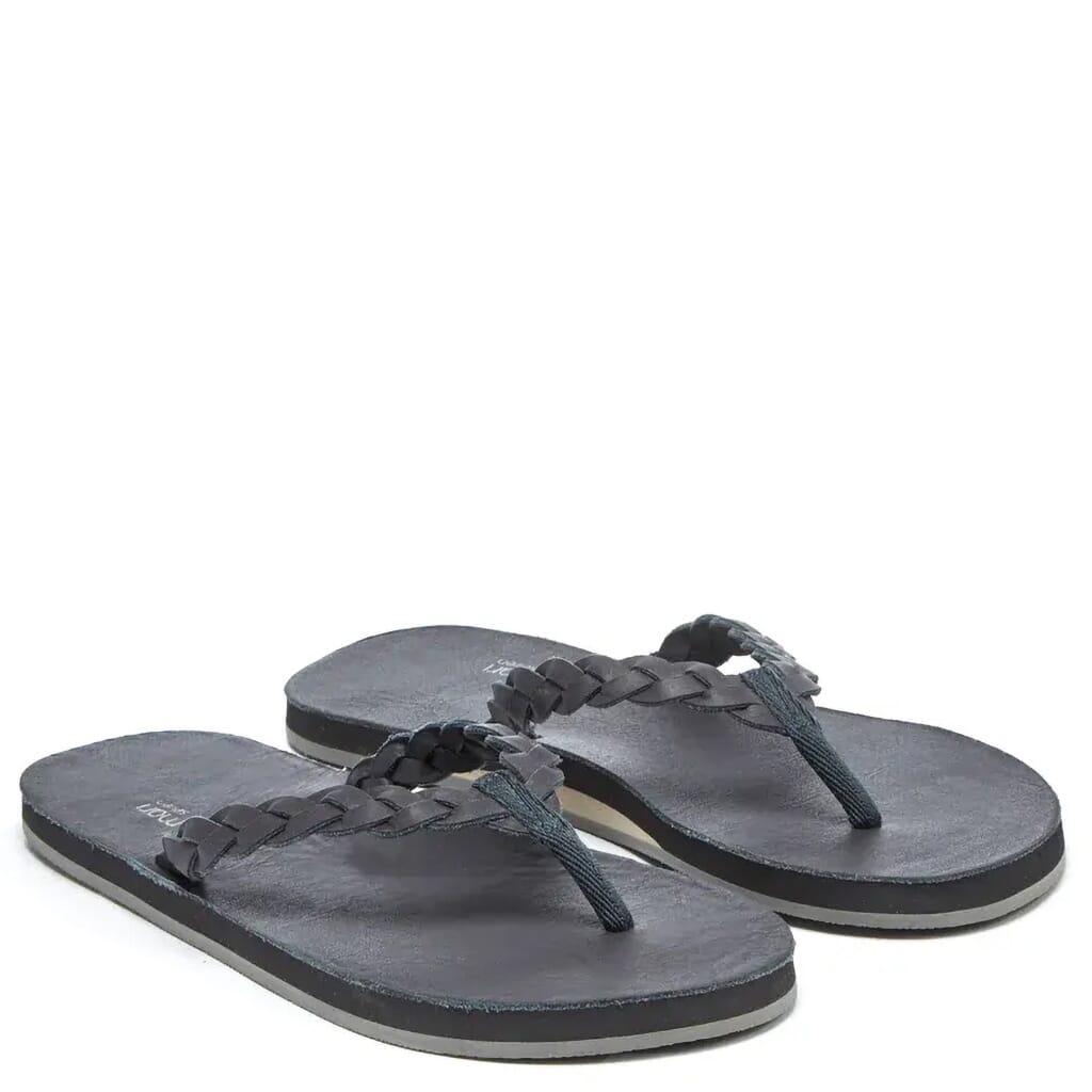 Hari Mari Women's Meadows Braided Flip-Flops - Storm | elliottsboots