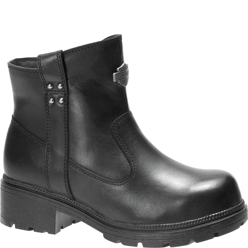 Image for Harley Davidson Women's Camfield Safety Boots - Black from elliottsboots