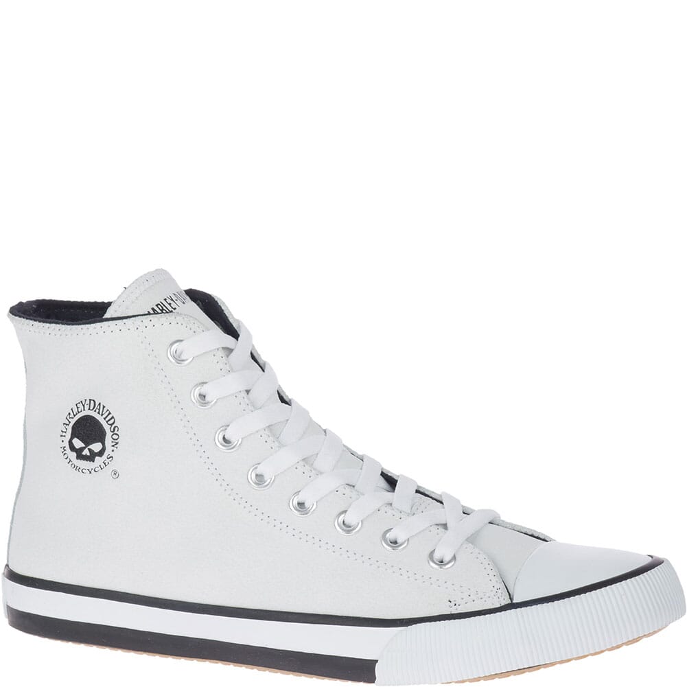 Image for Harley Davidson Men's Baxter Casual Sneakers - White from elliottsboots