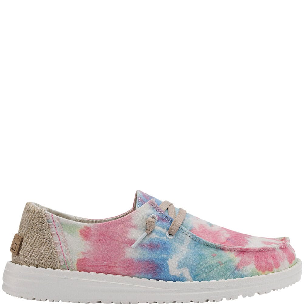 Image for Hey Dudes Women's Wendy Boho Casual Shoes - Mandala Tie Dye from bootbay