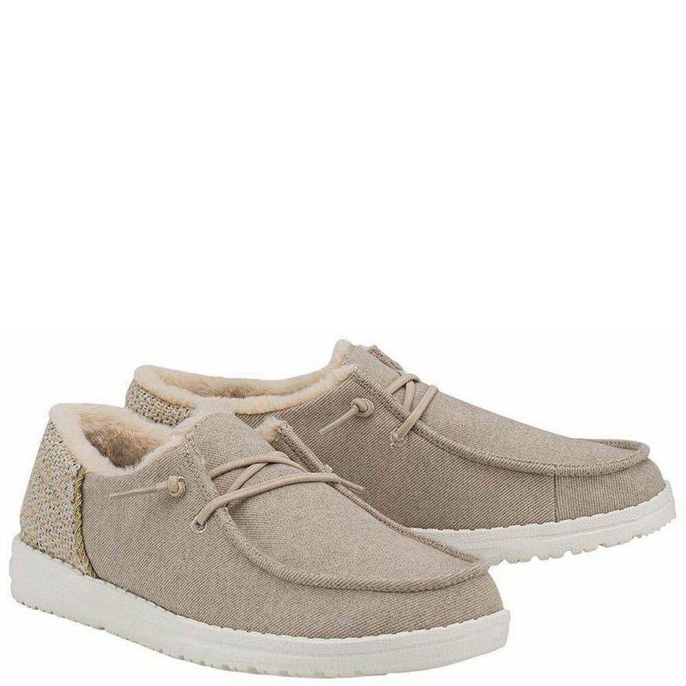 Image for Hey Dude Women's Wendy Funk Wool Casual Shoes - Autumn from bootbay