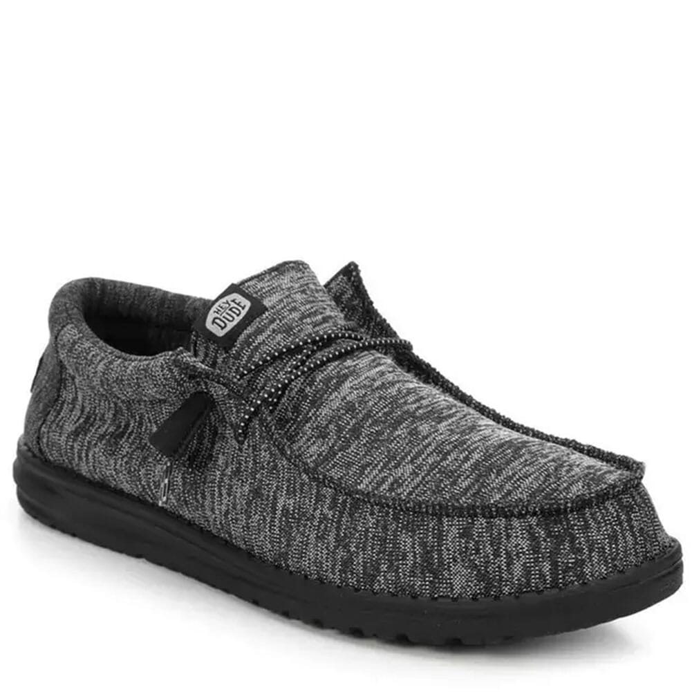 Hey Dude Wally Sport Knit 11 Men's Black
