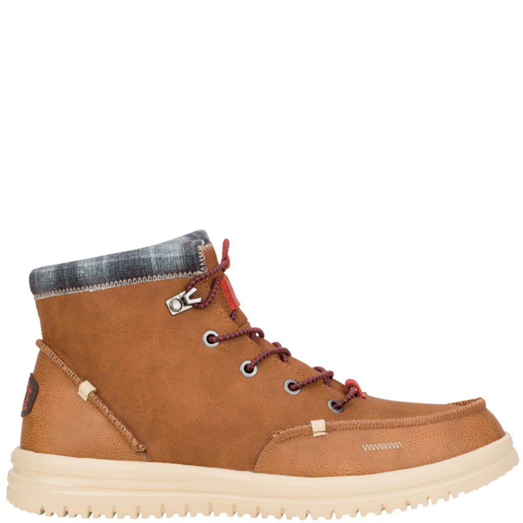 HEY DUDE Bradley Classic Men\'s Size 9 Casual Boots Cognac Brown 42067-21N NEW Hey Dude Bradley Classic Men main image 4
