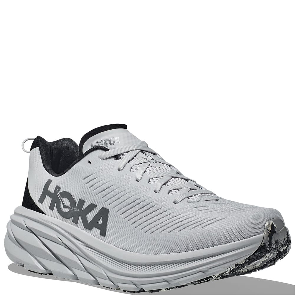 Hoka Men's Rincon 3 Running Shoes Nimbus Cloud/Steel Wool elliottsboots