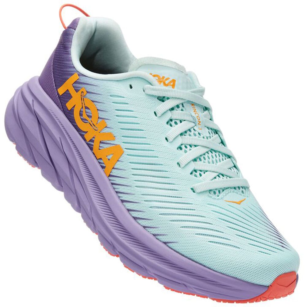 Image for Hoka One One Women's Rincon 3 Running Shoes - Blue Glass from bootbay