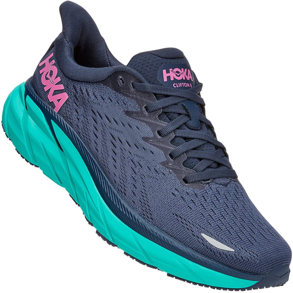 Hoka One One Womens Clifton 8 Fitness Lifestyle Athletic and