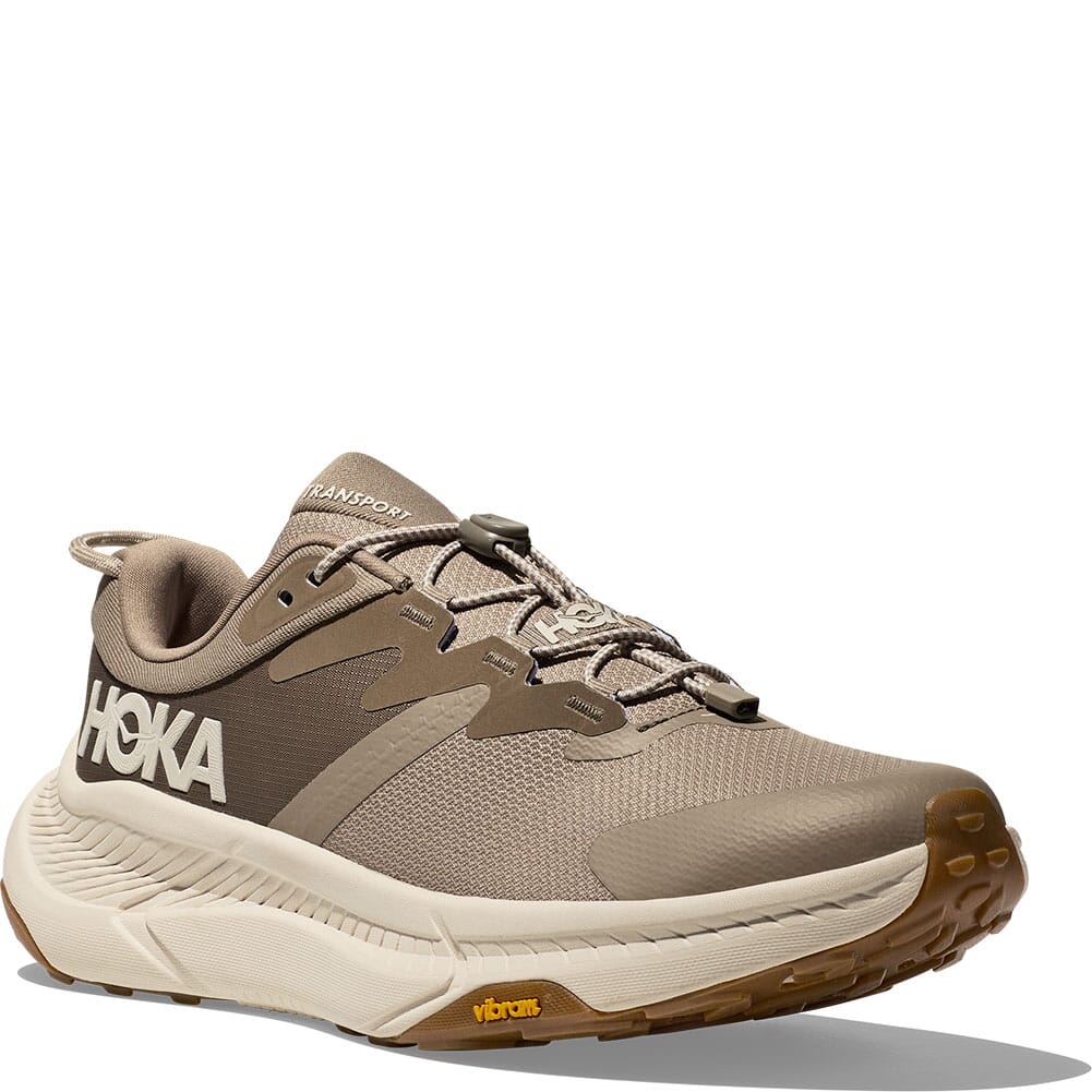 Hoka Men's Transport Running Shoes - Dune/Eggnog | elliottsboots