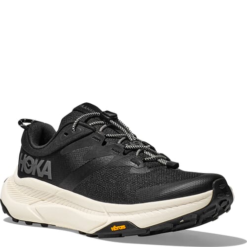 Image for Hoka Women's Transport Running Shoes - Black/Alabaster from elliottsboots