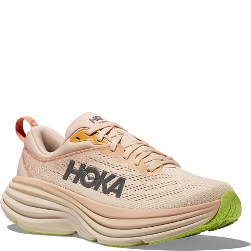 Image for Hoka Women's Bondi 8 Athletic Shoes - Cream/Vanilla from elliottsboots