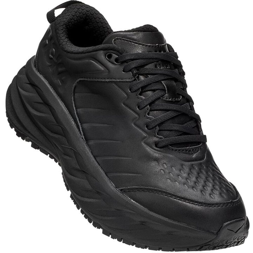 Image for Hoka One One Women's Bondi SR Wide Running Shoes - Black from bootbay