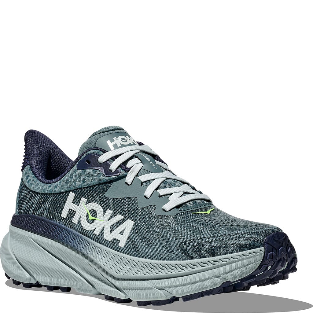 Hoka Men's Challenger 7 Wide Running Shoes - Mountain Fog