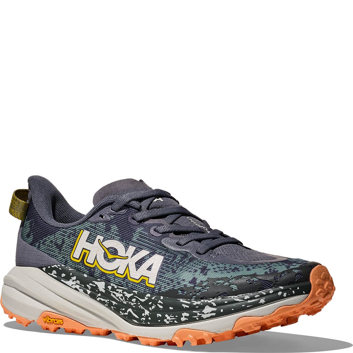 Hoka Women's Speedgoat 6 Athletic Shoes - Grey Skies/Cosmic Grey