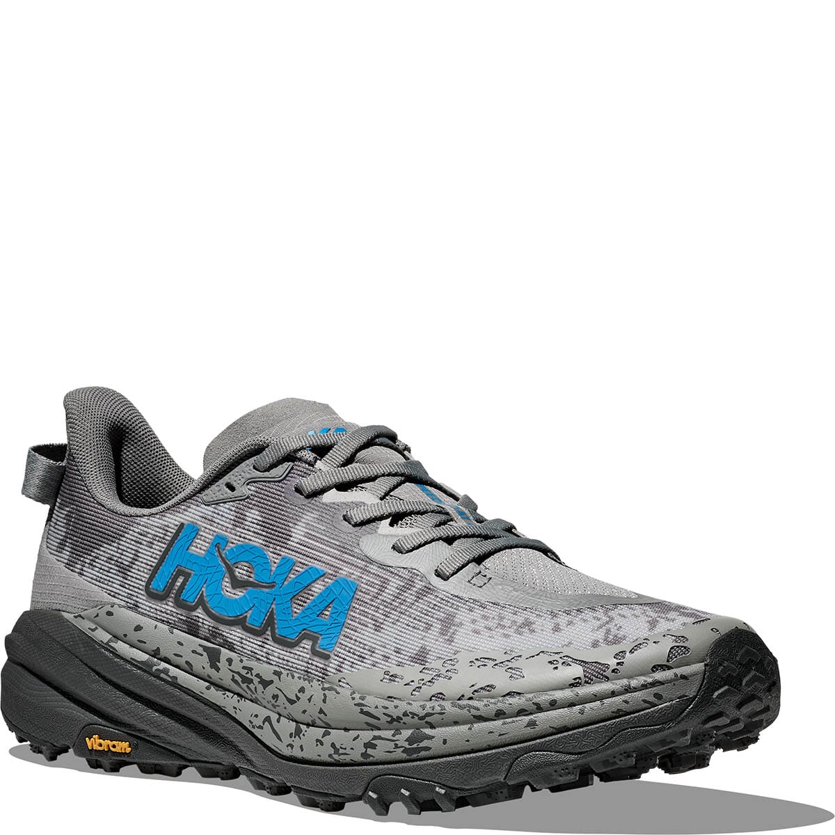 Hoka Men's Speedgoat 6 Wide Athletic Shoes - Galactic Grey/Hoka