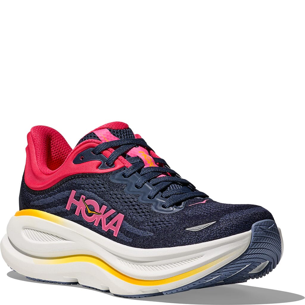 Hoka Women's Bondi 9 Running Shoes - Varsity Navy/Nautical