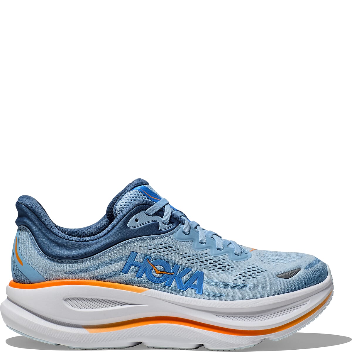 Hoka Men's Bondi 9 XWide Running Shoes - Drizzle | elliottsboots