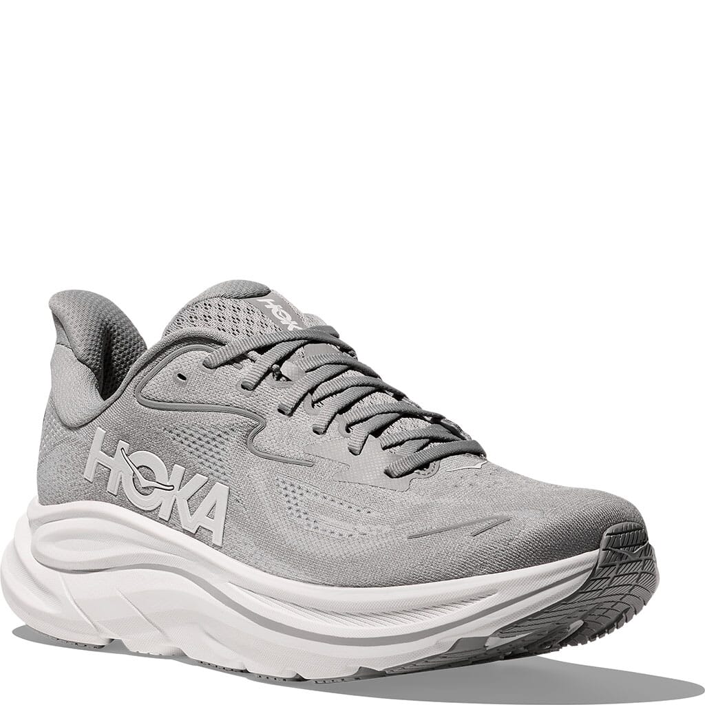 Hoka Men's Clifton 10 XWide Athletic Shoes - Steller Grey