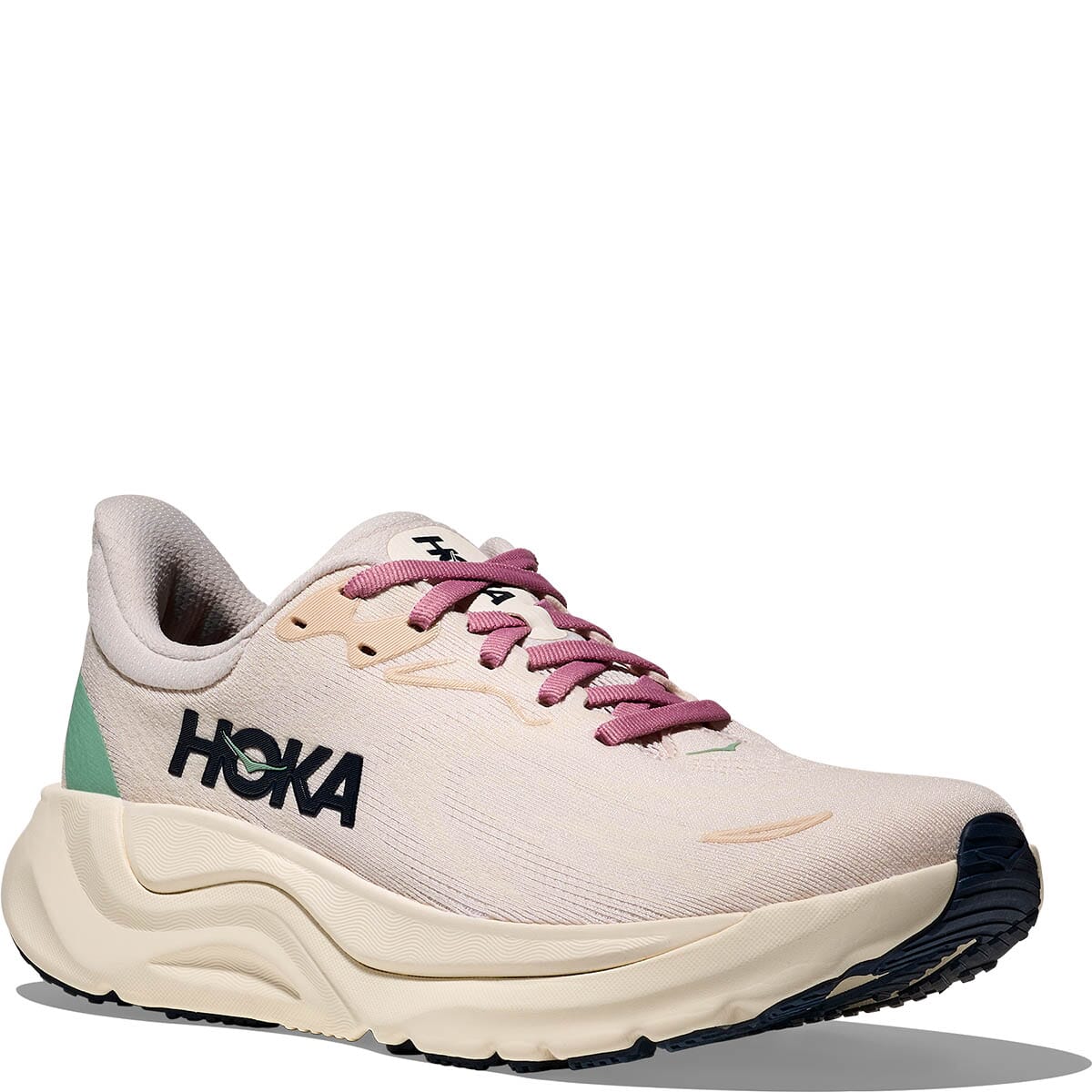 アンカー　いろは Hoka Women's Arahi 8 Athletic Shoes - Rose Cream/Alabaster