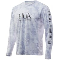 HUK Men's Icon X Current Camo Long Sleeve - Kenia (Instore Only)