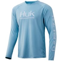 HUK Men's Pursuit Vented Long Sleeve - Milky Blue (Instore Only)