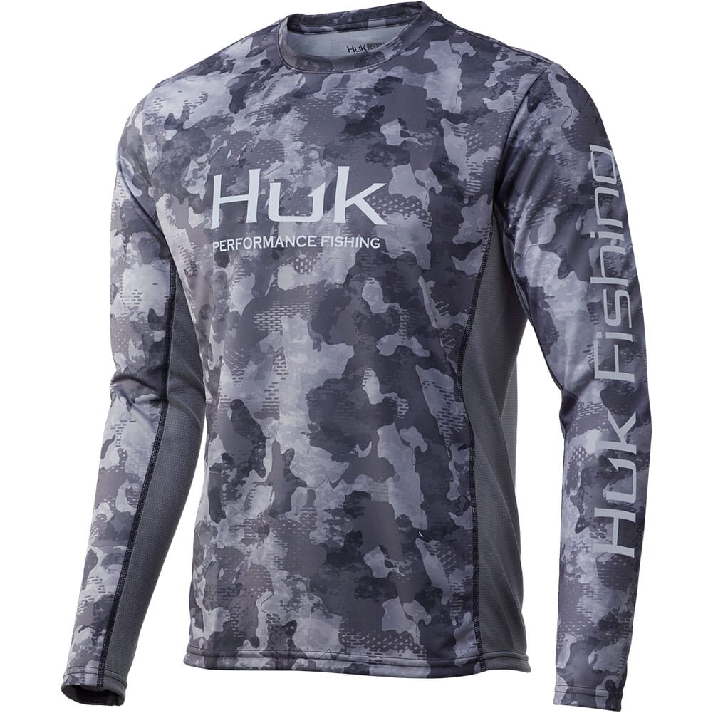 HUK Men's Icon X Refraction Shirt - Storm (Instore Only