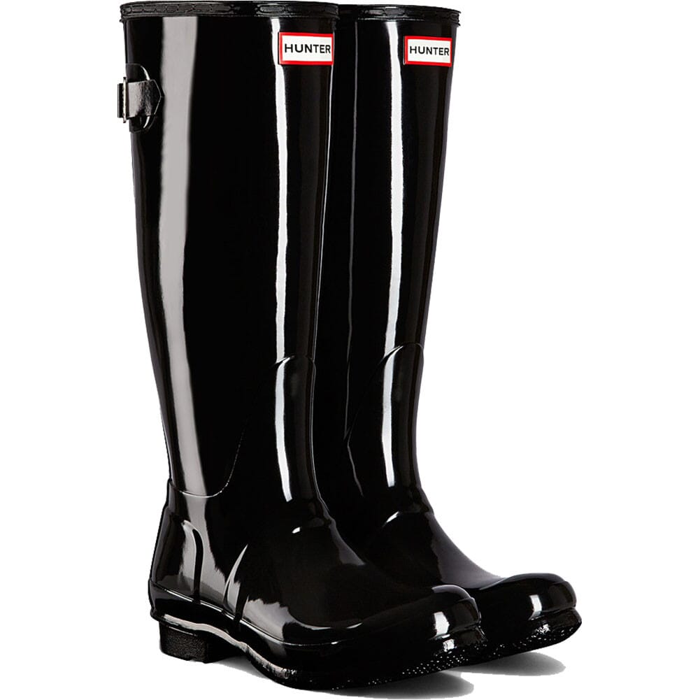 Image for Hunter Original Women's Gloss Rain Boots - Black from elliottsboots